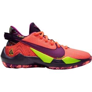 NIKE FREAK 2 SE (GS) BRIGHT MANGO-RED PLUM-VOLT SZ 5.5Y-WOMENS SZ 7 [CZ4177-800]